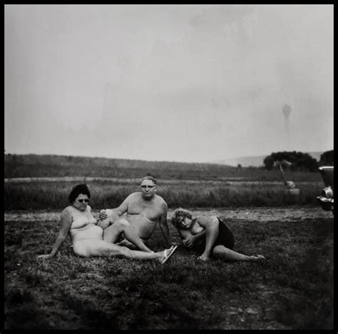 vintage family nude|A family one evening in a nudist camp, Pa., 1965